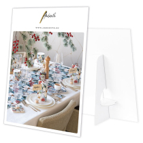 Showcard A3 Winter poinsettia