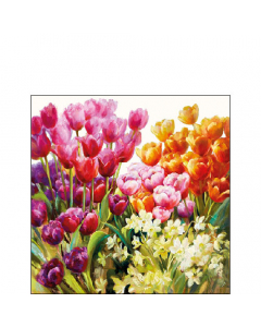 Napkin 25 Tulips FSC Mix