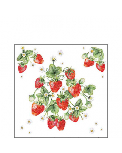 Napkin 25 Bunch of strawberries FSC Mix