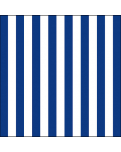 Napkin 33 Stripes navy blue FSC Mix