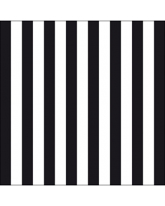 Napkin 33 Stripes black FSC Mix