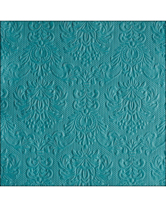 Napkin 33 Elegance petrol FSC Mix