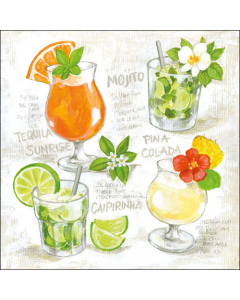 Napkin 33 Four cocktails FSC Mix