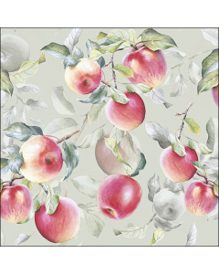 Napkin 33 Fresh apples green FSC Mix