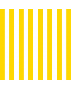 Napkin 33 Stripes yellow FSC Mix