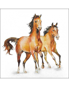 Napkin 33 Wild horses FSC Mix