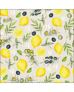 Napkin 33 Olives and lemon FSC Mix