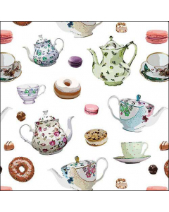 Napkin 33 Classic tea pots FSC Mix