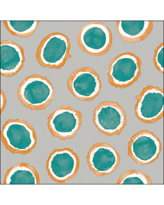 Napkin 33 Amara turquoise FSC Mix