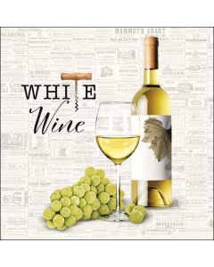 Napkin 33 White wine FSC Mix