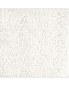Napkin 40 Elegance white FSC Mix