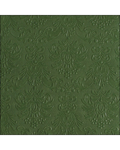 Napkin 40 Elegance dark green FSC Mix