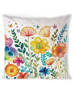 Cushion cover 40x40 cm Vibrant spring white