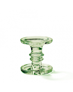 Standing candle holder big green