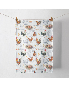 Kitchen towel Chicken farm