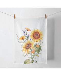 Kitchen towel Sunflowers