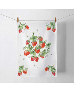 Kitchen towel Bunch of strawberries