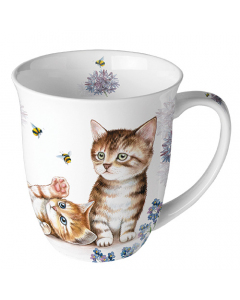 Mug 0.4 L Cats and bees