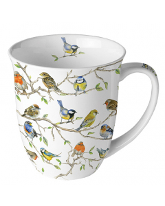 Mug 0.4 L Birds meeting