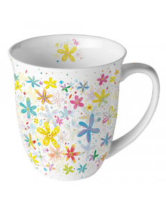 Mug 0.4 L Fancy flowers