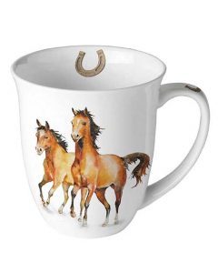 Mug 0.4 L Wild horses