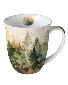 Mug 0.4 L Evergreen trees
