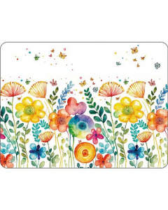 Placemat Vibrant spring white