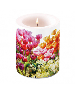 Candle big Tulips