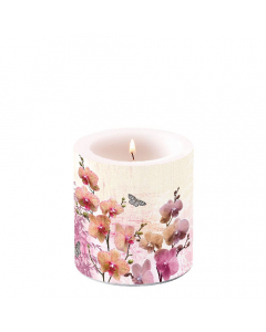 Candle small Orchids orient