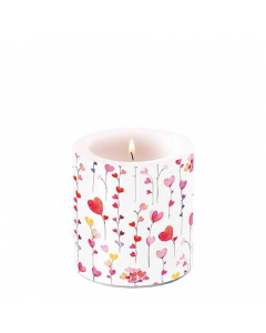 Candle small Hearts garlands