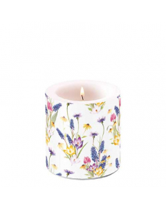 Candle small Hello spring