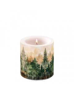 Candle small Evergreen trees