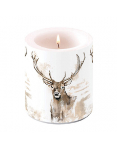 Candle medium Antlers
