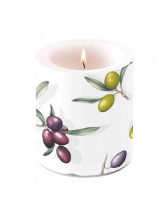 Candle medium Delicious olives
