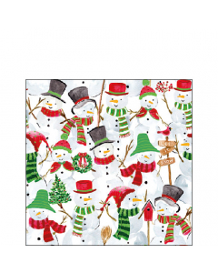 Napkin 25 Snowman party FSC Mix