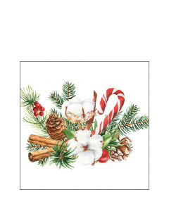 Napkin 25 Christmas arrangement FSC Mix