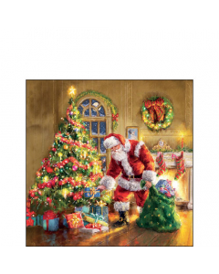 Napkin 25 Gifts under Christmas tree FSC Mix