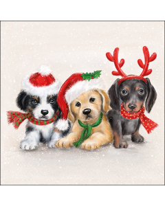 Napkin 33 Sweet dogs FSC Mix