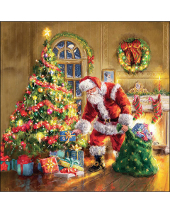 Napkin 33 Gifts under Christmas tree FSC Mix