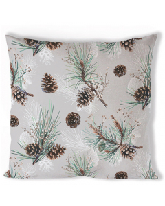 Cushion cover 40x40 cm Pine cone all over