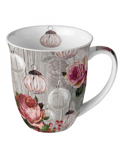 Mug 0.4 L Roses and baubles