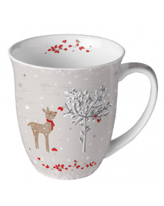 Mug 0.4 L Sniffing deer