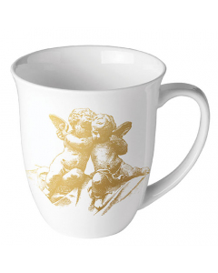 Mug 0.4 L Classic angels gold