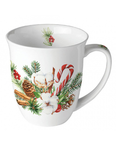 Mug 0.4 L Christmas arrangement