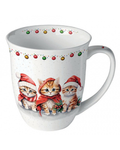 Mug 0.4 L Funny cute kittens