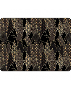 Placemat Luxury trees black