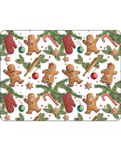 Placemat Gingerbread cookies