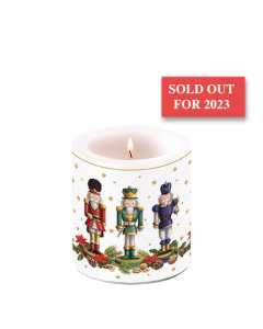 Candle small Bearded nutcracker