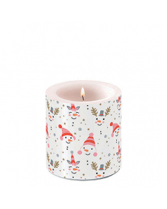Candle small Funny snowmen