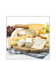Napkin 25 Cheese platter FSC Mix